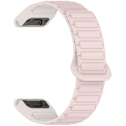 Silicone Magnetic QuickFit Strap for Garmin Fenix — Compatible with Fenix 8/7X/7/7S/5X/5S Plus/3HR (20mm, 22mm, 26mm)