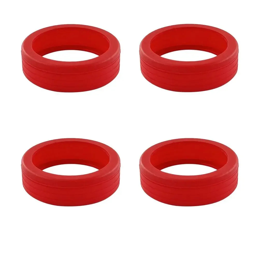 4/8PCS Travel Luggage Wheel Protectors — Noise-Reducing Caster Covers for Suitcase Trolley Boxes