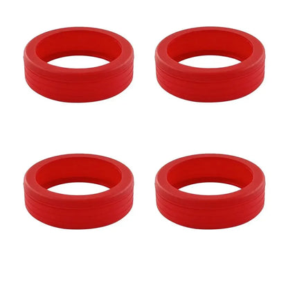 4/8PCS Travel Luggage Wheel Protectors — Noise-Reducing Caster Covers for Suitcase Trolley Boxes