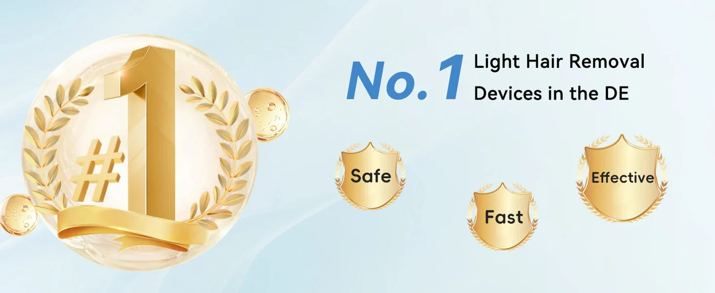 IPL Hair Removal Laser 22J — Unlimited Flashes IGBT, 5.2cm² Light Painless Epilator for Face, Armpit & Bikini Body Treatment