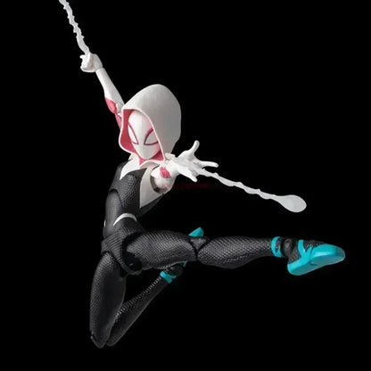 2024 Spider-Man & Gwen Action Figures — Spider-Verse Collection with Miles Morales Sentinel | Anime Toys Christmas Gift