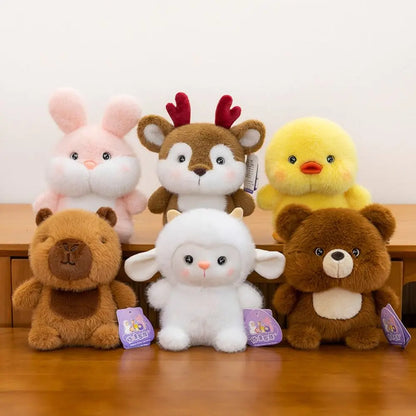 Capybara Elephant Plush Toy - 16cm Soft Stuffed Animal Pillow for Sleeping & Gifts