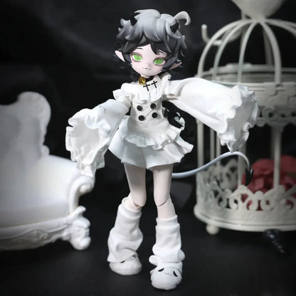Genuine Devil's Horns Blind Box — 1/8 Movable Doll Ornament, Trendy Collectible Toy for Kids & Gift