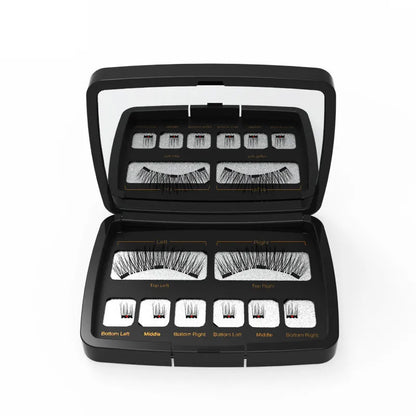 3D Magnetic Eyelashes – Soft, Reusable False Mink Lashes for Easy Wear & Beauty Makeup