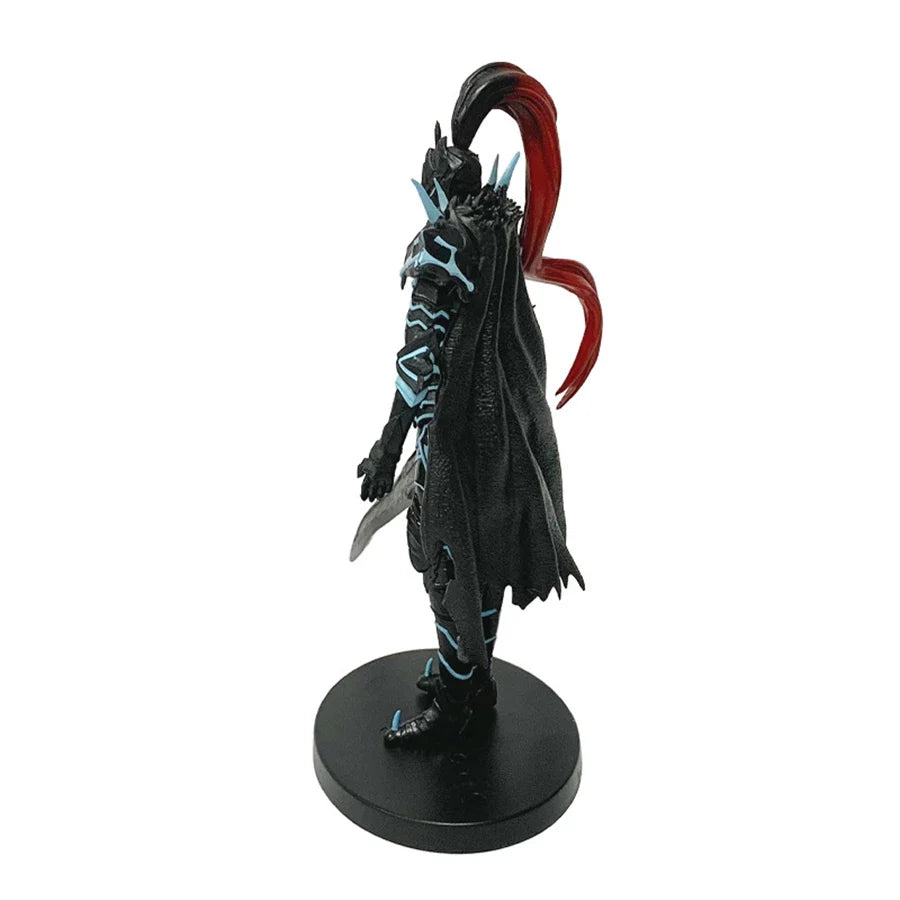 21cm Solo Leveling Sung Jinwoo Action Figure – Knightmaster Yeglit PVC Collectible Toy
