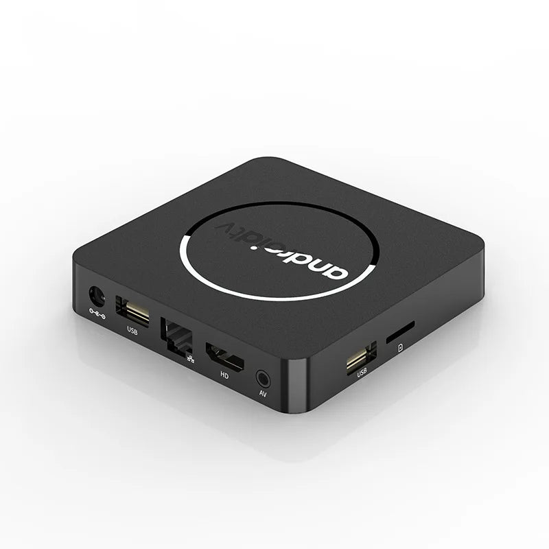 Q10 Android 14 TV Box – Allwinner H313 8K Media Player with 64GB/128GB ROM, Dual WiFi 2.4G&5G, Voice Control Set-Top Box