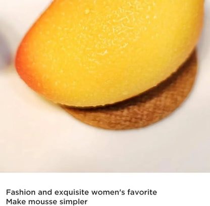 Fruit Series Silicone Cake Mold — Mango & Pear Shapes for Mousse, Dessert Baking, Non-Stick & Easy-Clean French Cake Decoration