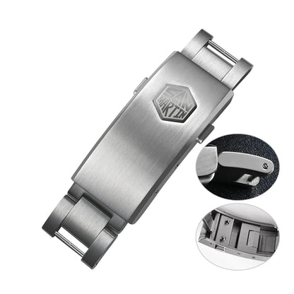 San Martin Fly Adjustable Clasp — 16mm Watch Bracelet Buckle Folding Clasp (Non-Universal)