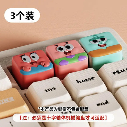 Spongebob Squarepants Mechanical Keyboard Keycap – Creative Single-Pack Decoration