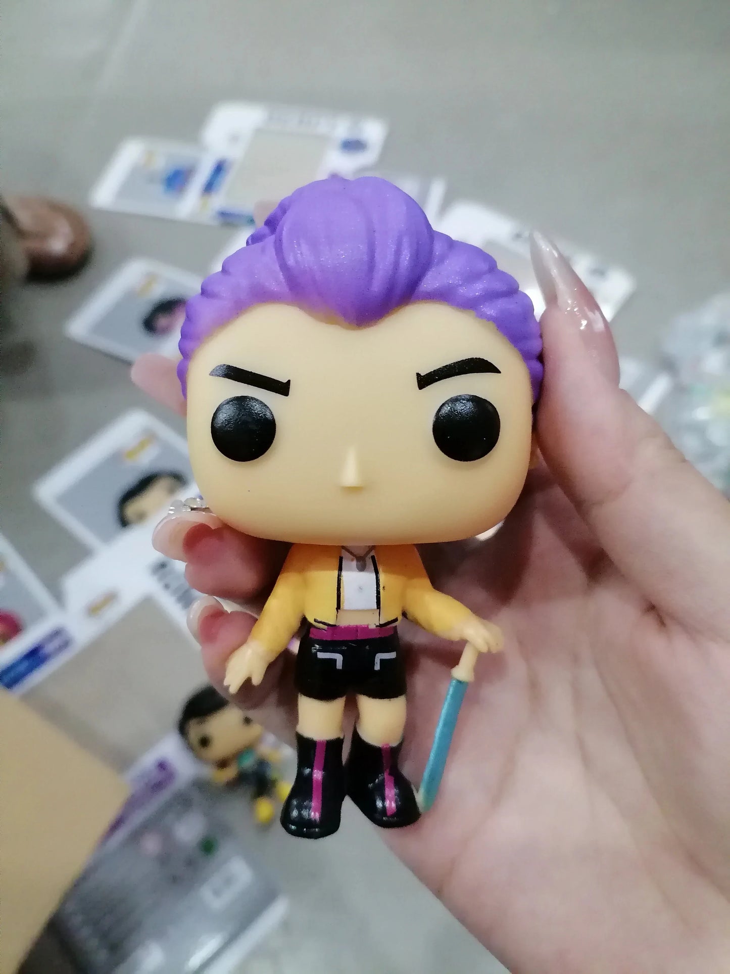 K-Pop Demon Hunters Blind Box Anime Figures – Rumi, Zoey, Mira, Saja Boys Vinyl Action Toys, Perfect Fan Gifts