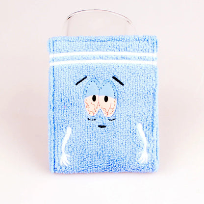 Embroidered Anime Towel Cloth Wallet – Fashionable Designer Personalized ID Card Holder