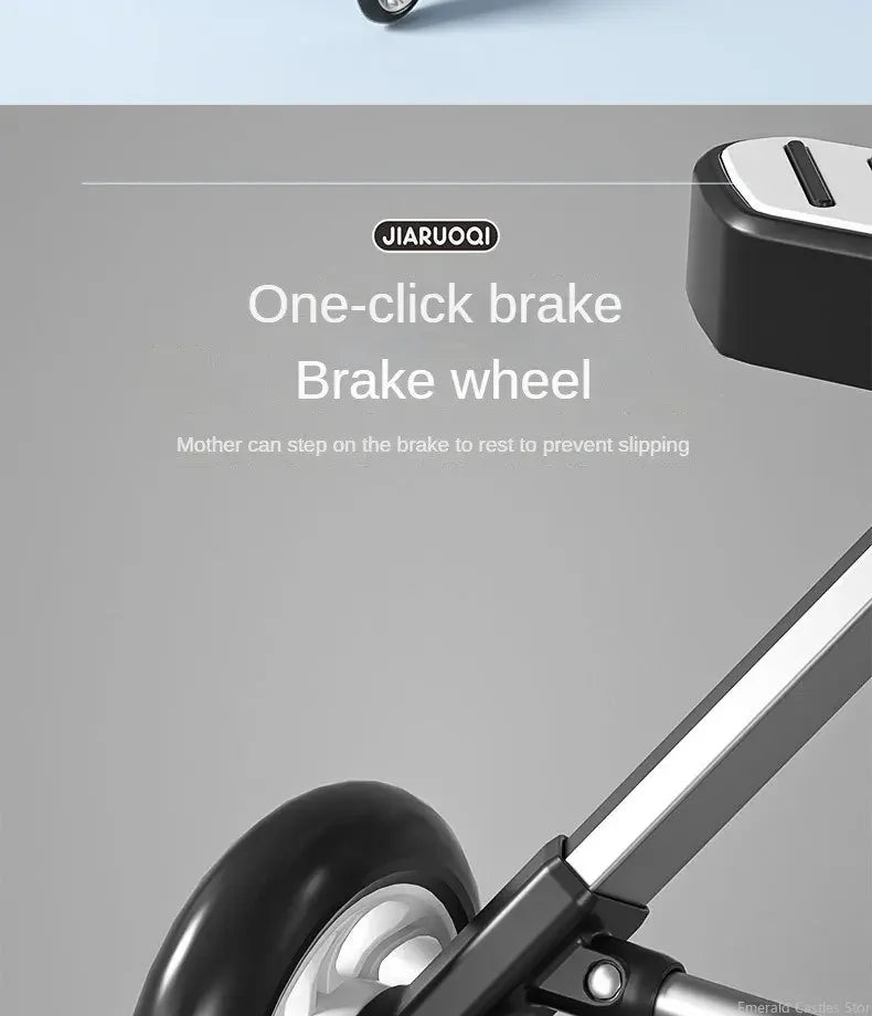 Lightweight Double Stroller with Canopy — Twin Umbrella Stroller for Infants & Toddlers, Compact Foldable Aluminum Frame