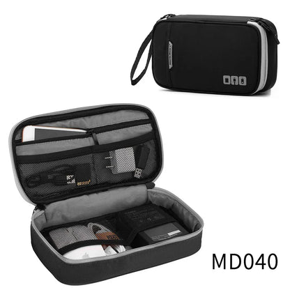 Travel Essentials Cable Organizer Bag – Compact Storage for Chargers, Cables & Accessories