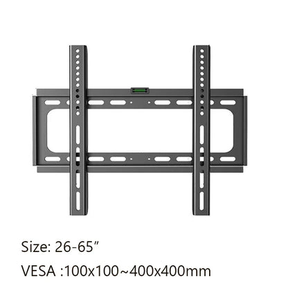 26–65in Universal TV Wall Mount – Adjustable Low Profile Bracket for LCD & LED Monitors