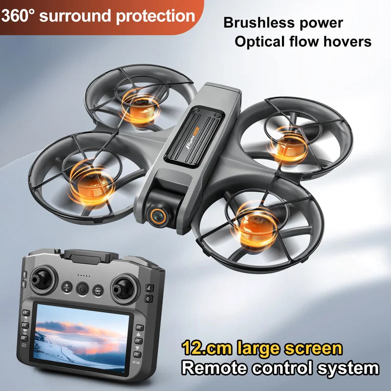 S156 GPS Foldable Drone – 8K Dual Camera, 5G WiFi, 360° Obstacle Avoidance, Brushless Motor FPV Quadcopter Toy