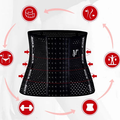 Women’s Waist Trainer Corset – Slimming Body Shaper Faja Belt for Tummy Control
