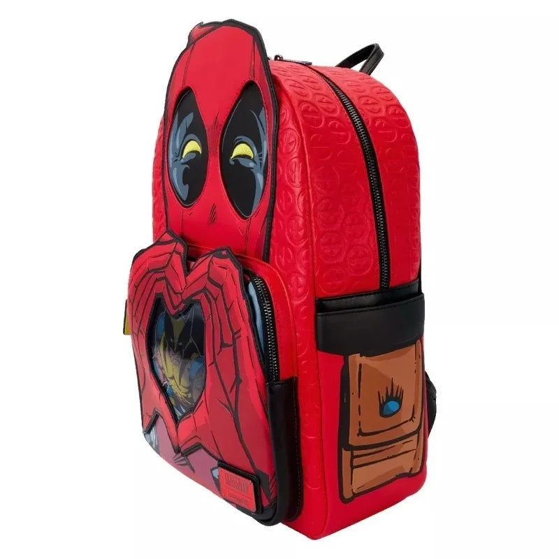 Loungefly Marvel Deadpool Mini Backpack – Stylish School Bag & Gift for Going Out