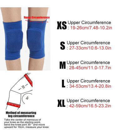 Sports Knee Pads – Protective Knee Braces for Men, Women & Kids for Yoga, Volleyball & Football