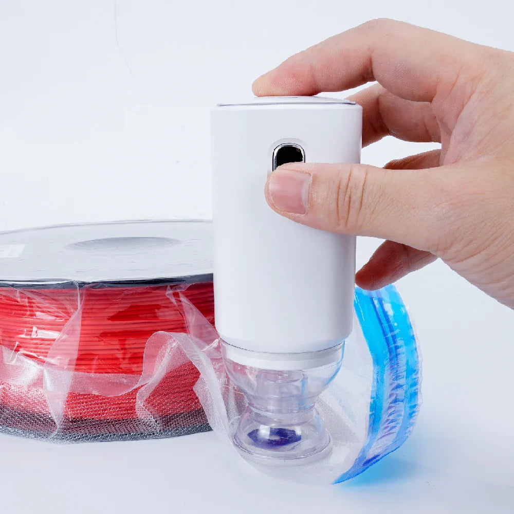 USB Rechargeable Electric Air Pump: One-Key Quick Pumping for 3D Printer Filament Vacuum Bag - Multi-Application Use