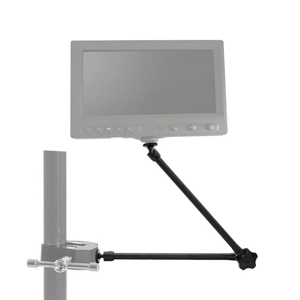 7/11/20 Inch Metal Articulating Magic Arm – Super Clamp Stand for DSLR Camera & Photo Studio Accessories