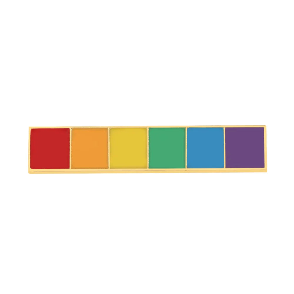 LGBT Rainbow Enamel Pins — Custom Heart & Flag Brooches for Bag, Shirt, Lapel, YES Gesture, Jewelry Gifts