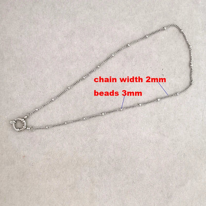 Spring Sailor Clasp Necklace – Stainless Steel Paperclip Link Chain Choker for Women & Men, Geometric PVD Gold Jewelry