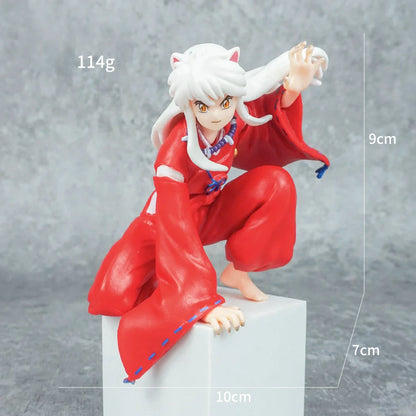 Anime Inuyasha Sesshoumaru Action Figure — Decorative Collectible Model Toy, Birthday & Christmas Gift for Kids