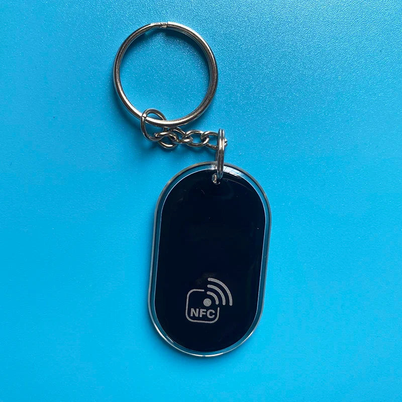 13.56MHz NFC213 Chip Keychains – 144Bytes RFID TAG ISO14443A NFC Key Fobs for All NFC-Enabled Phones