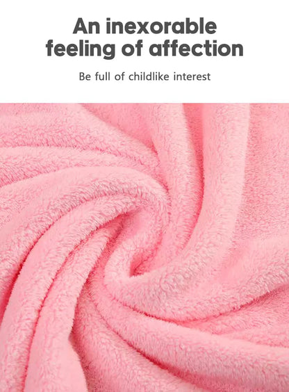 Cute Baby Bath Towel – Soft, Absorbent Newborn Swaddle Wrap Blanket for Girls & Boys