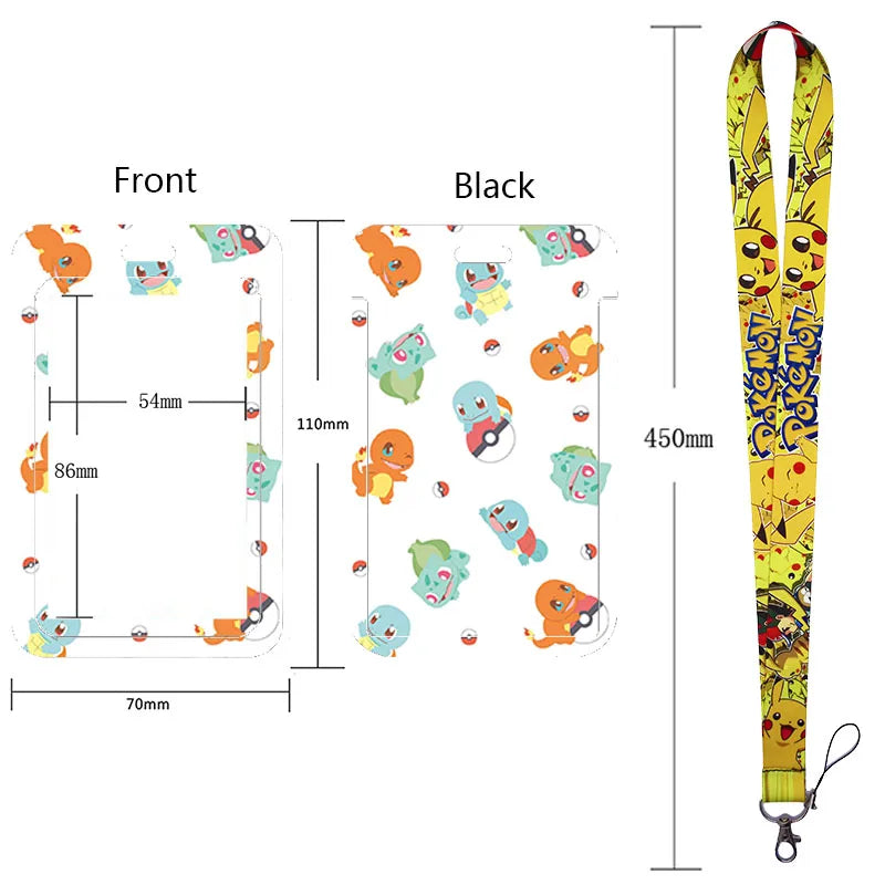 Neck Strap Lanyard for Keys and ID Cards – Badge Holder, Keychain, Key Rings, Fashion Accessory Gift