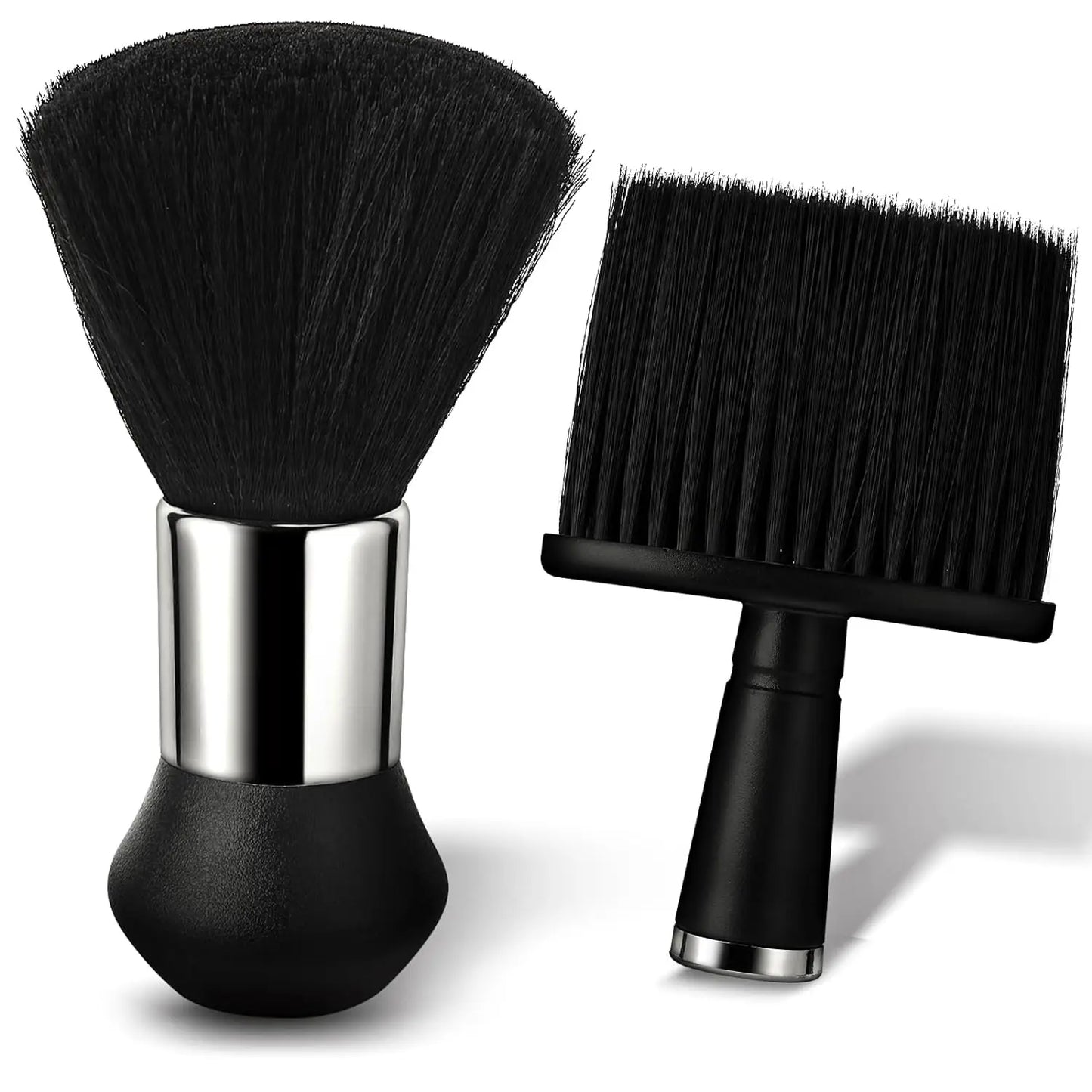 2/3-Piece Neck Dust Collector Brush Set – Hairdresser Salon Cleaning Brush for Blades & Hair Removal