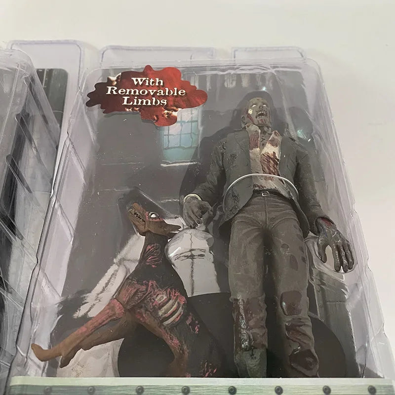 NECA Chris Redfield & HUNK Action Figure – Biohazard Zombie Executioner Majini Collectible Toy Gift for Halloween