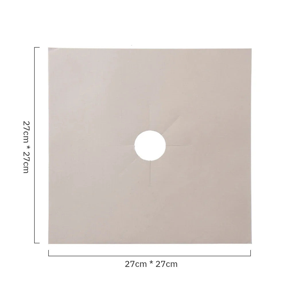 Gas Stove Protector Mats – 1/4/6/8PCS Cooker Liner for Kitchen Stovetop Cleaning