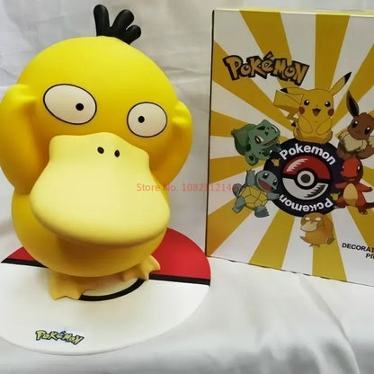 Pokemon Large Figure Set — Pikachu, Charmander, Eevee, Squirtle & Pokeball Doll Figurines, Kids Collectible Toys & Gifts