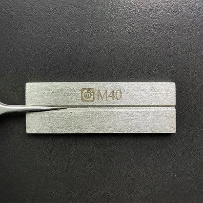 Multi-Function Grindstone Tweezer Corrector — Repair Tool for Soldering Iron Tips, Knives, and Pointed Head Alignment