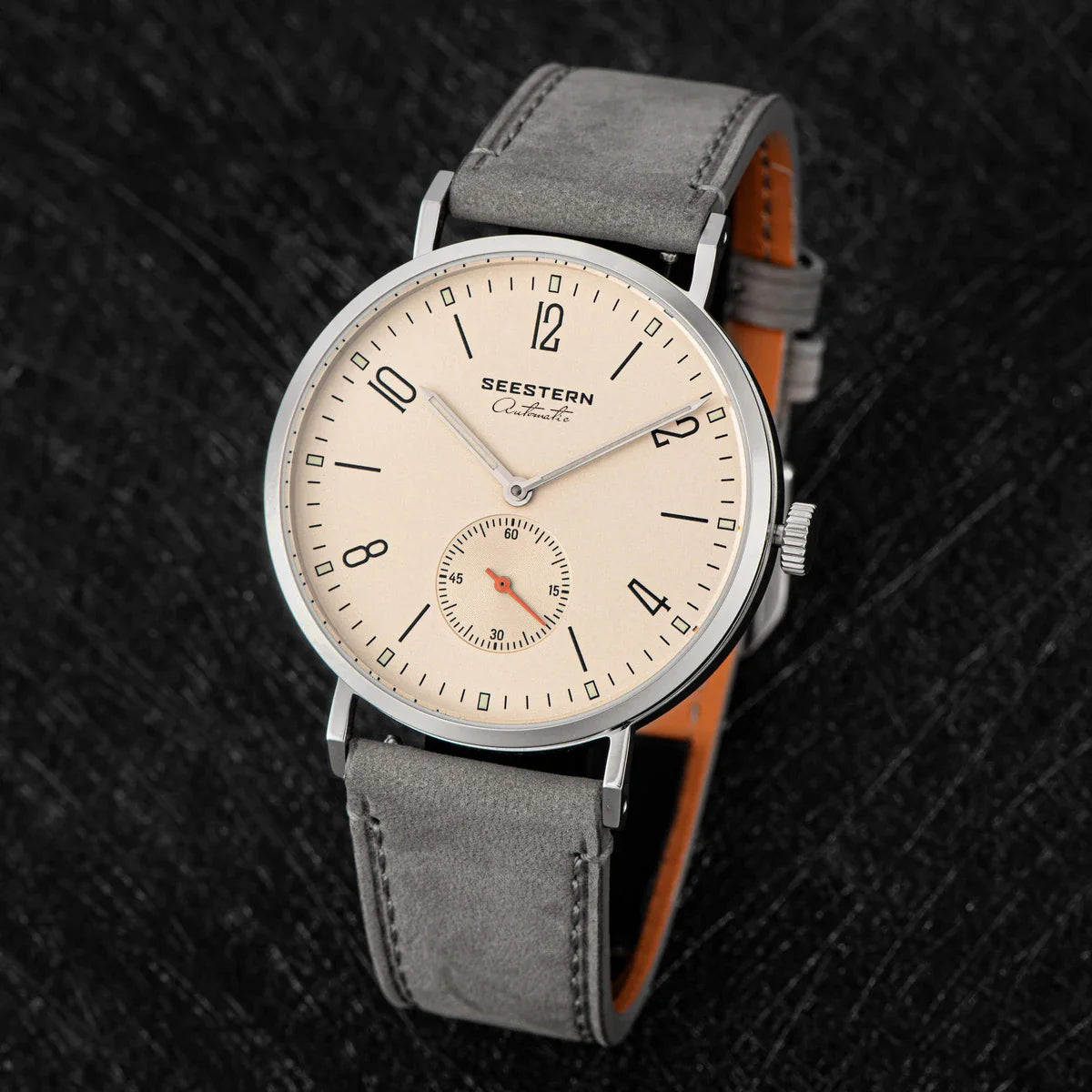 SEESTERN 2024 Men’s Automatic Watch — Ultra-Thin Luxury Business Wristwatch with ST1701 Movement, Fashion Casual Timepiece