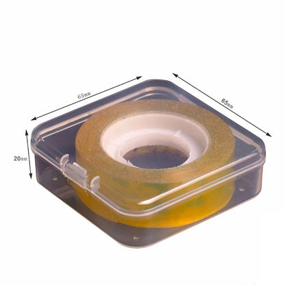 Mini Rectangular Plastic Storage Box – Translucent, Dustproof Jewelry & Small Item Container