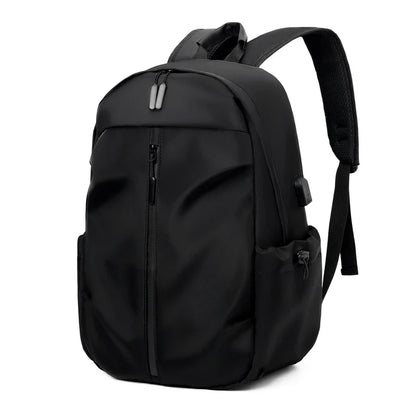 1–14 Inch Large Capacity School Backpack – Unisex Casual Laptop & Sports Travel Bag with Pendant for Men & Women