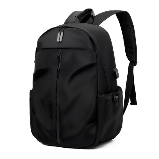 1–14 Inch Large Capacity School Backpack – Unisex Casual Laptop & Sports Travel Bag with Pendant for Men & Women