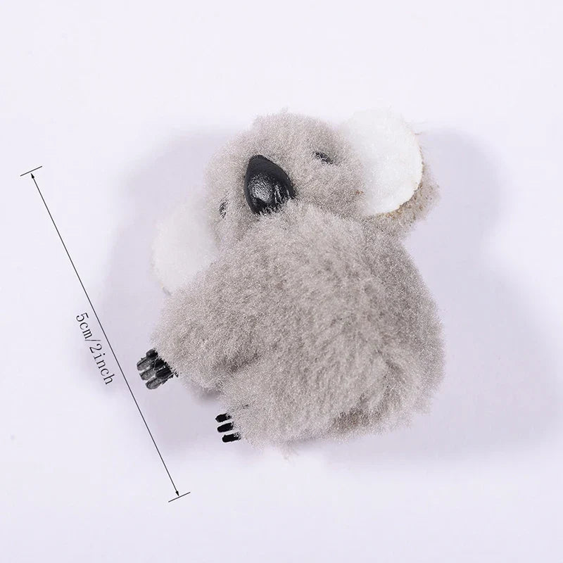 Koala Bear Hair Clips – Animal Hair Claw Clip & Barrettes for Cute Hair Decoration and Accessories