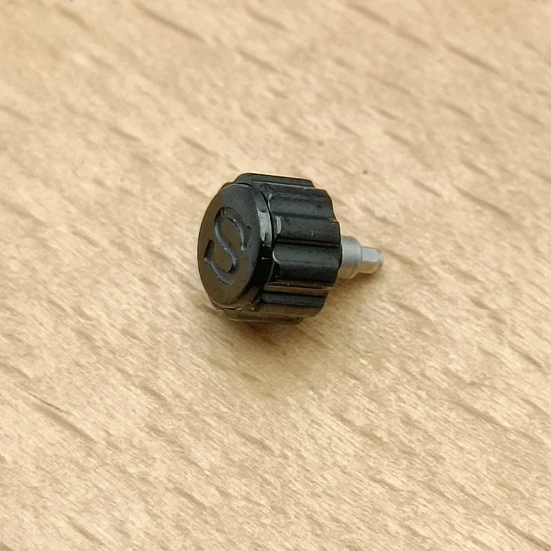 Silver, Gold & Black Watch Crown — Replacement for NH34/NH35/NH36 Movements SKX007