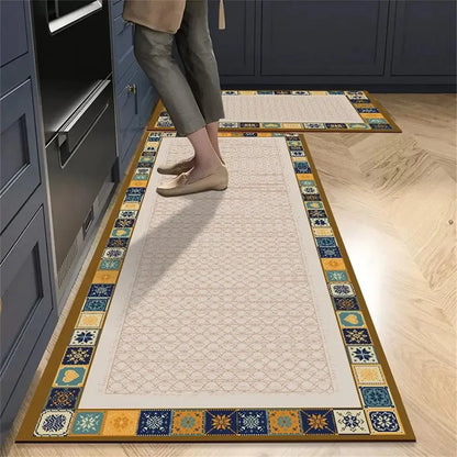 Non-Slip Kitchen & Living Room Floor Rug – Long Area Mat for Entrance, Home Decor