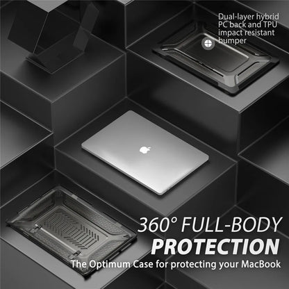 2023 New MacBook Laptop Case - Compatible with MacBook Pro 14, Air M2 13.6, Pro 16 and 13 - M1 M2 M3 Chip Protective Cover Accessories