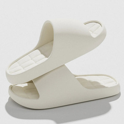 Men's Lightweight Summer Slides - Non-Slip Soft Sole Beach Sandals for Indoor & Outdoor Wear