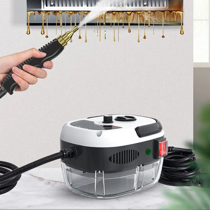 2500W High-Temperature Pressure Washer Steam Cleaner - Portable Handheld Steam Cleaning Machine for Household Cleaning