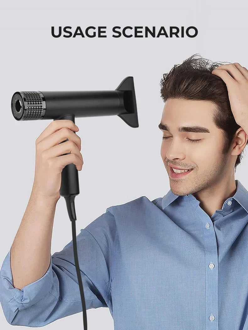 VGR Professional Hair Dryer V-401 — Hot & Cold Adjustment with Brushless Motor 110000 RPM