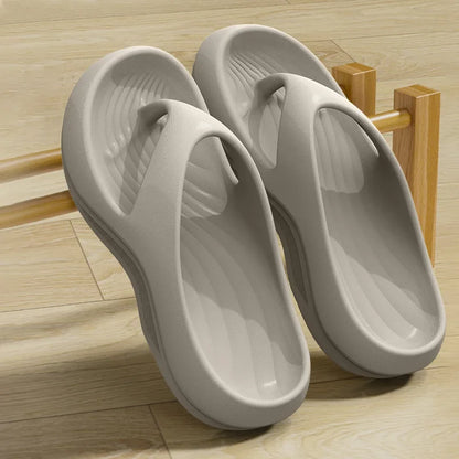 Women’s EVA Thick Heel Sandals – Anti-Slip Odor-Resistant Summer Flip Flops & Outdoor Comfortable Slippers