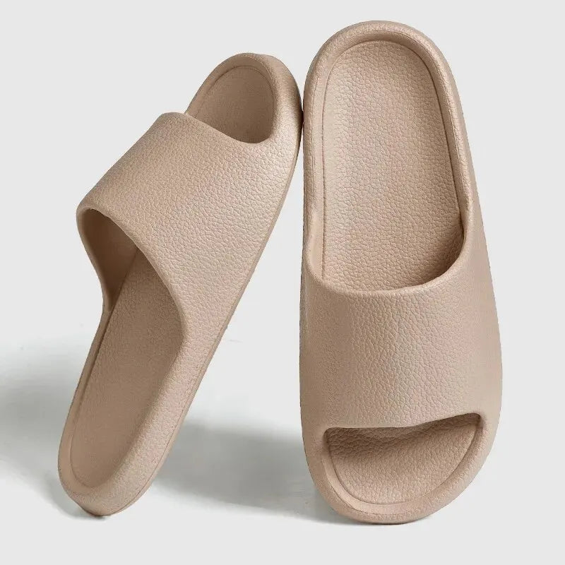 Women’s EVA Fashion Slippers – Lightweight Massage Comfort Flat Indoor Bathroom Slides & Shower Shoes for Couples Summer Wear