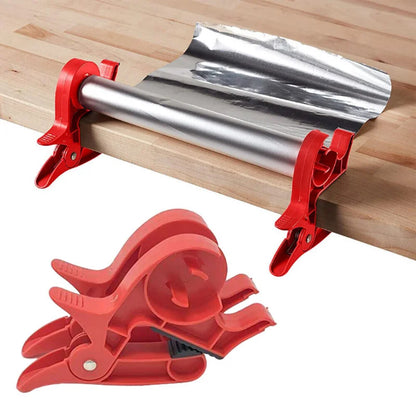 2pcs Tabletop Tape Dispenser Paper Roll Holder - Wrap Tool for Gift Wrapping, Christmas Arts & Crafts