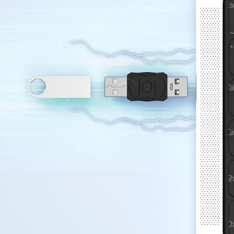 DXAB USB 2.0 Adapter – Micro & Mini Male to Female Converter Connector Changer